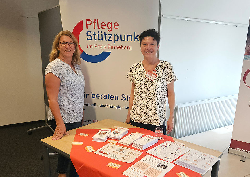Infostand der Alzheimergesellschaft