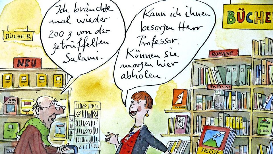 Peter Gaymann Cartoon des Zeichners Peter Gaymann