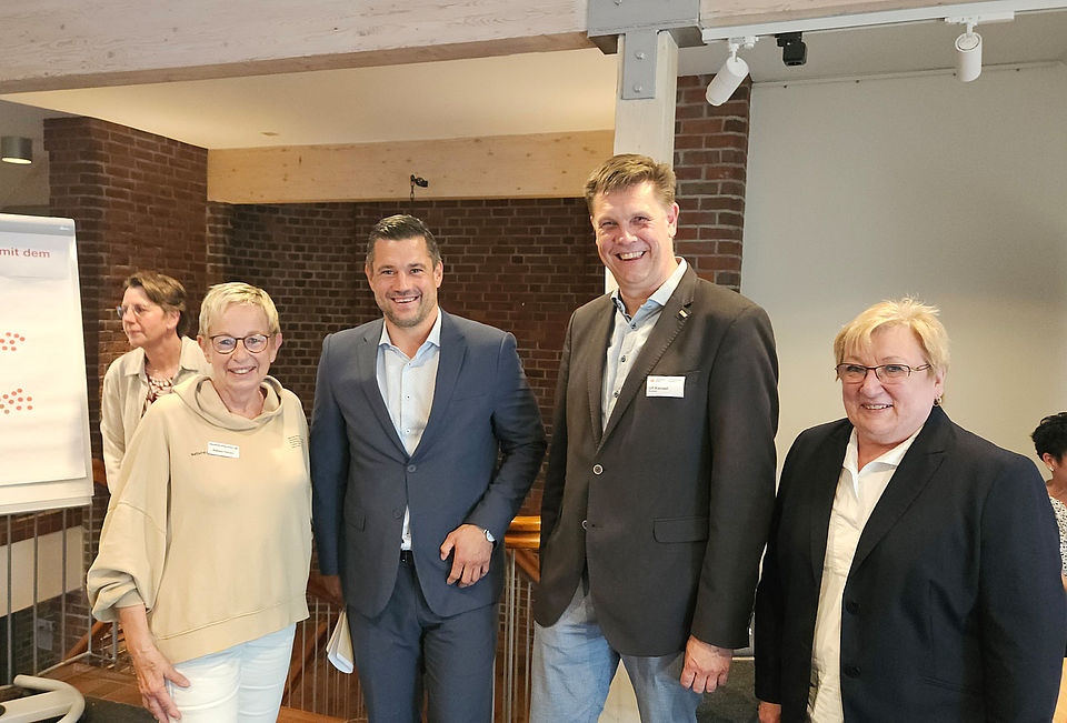 Waltraud Hörmann, Marc Trampe, Ulf Kienast und Rita Sturm